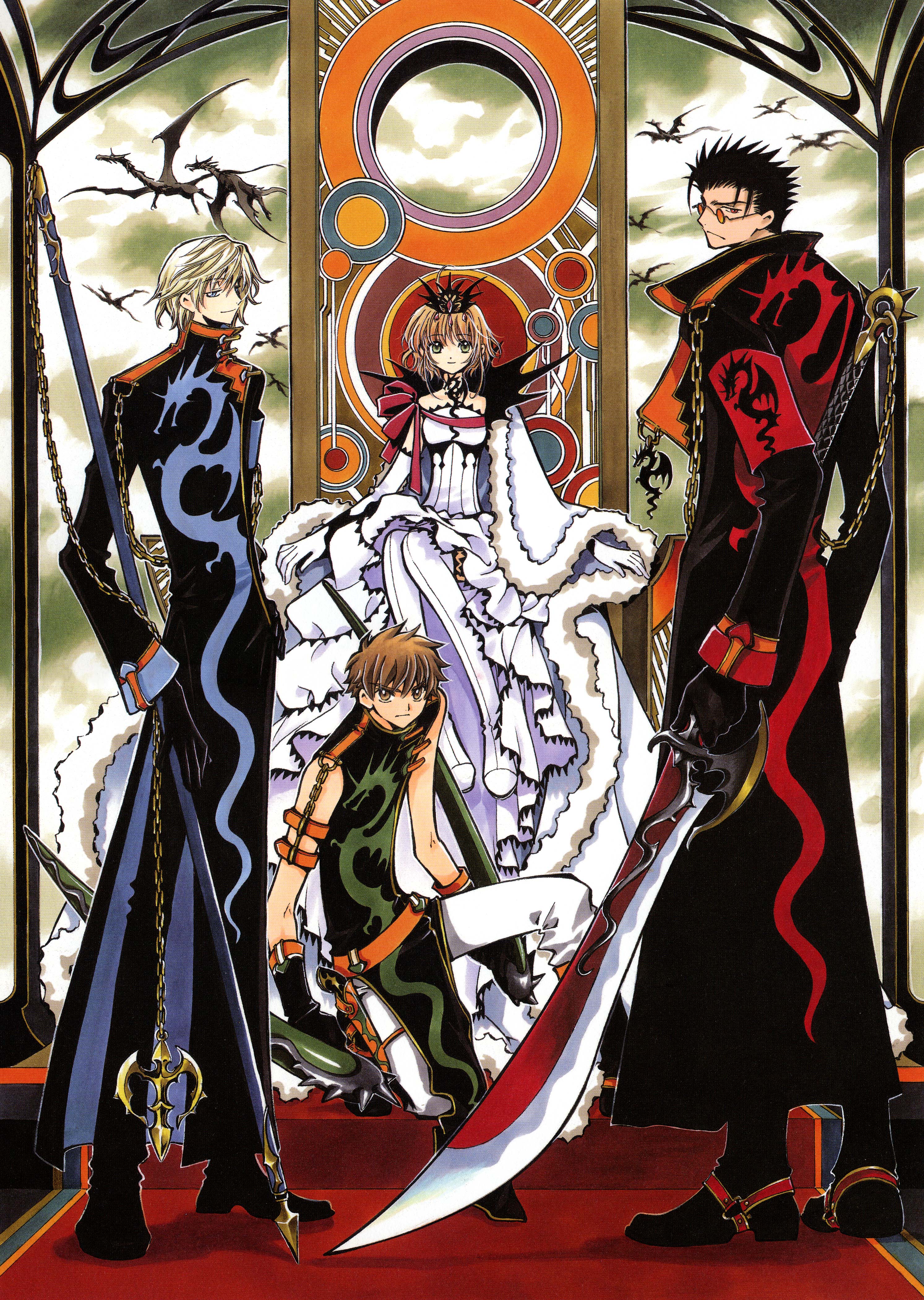 Clamp Tsubasa Reservoir Chronicle Fai D. Flourite Kinomoto Sakura ...